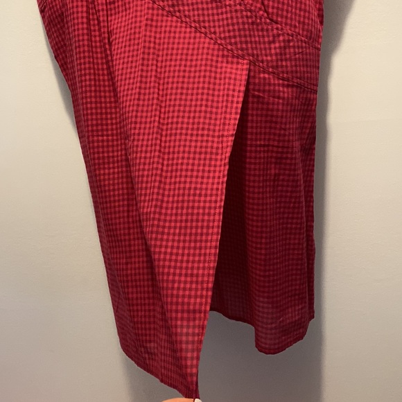 Kenzie plaid 100% cotton tank top - Picture 3 of 7